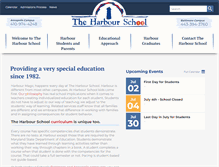Tablet Screenshot of harbourschool.org